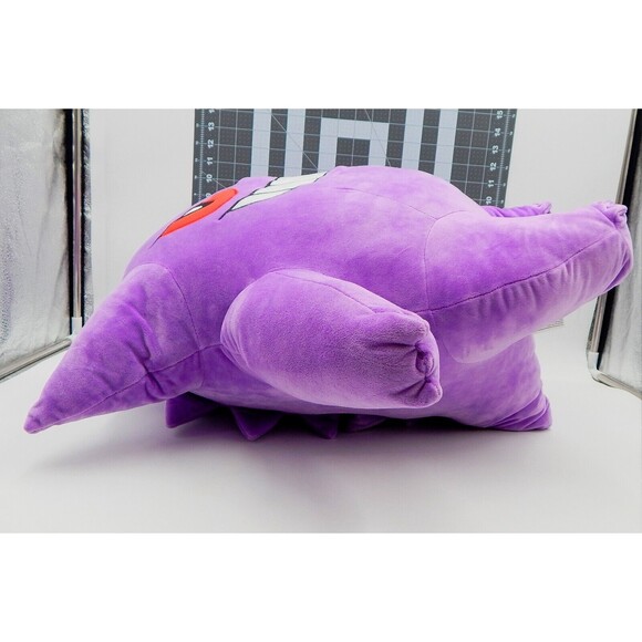 Pokémon Gengar 18 In Plush Stuffed Toy Game Freak 2023 Purple Nintendo Creature - Picture 9 of 9